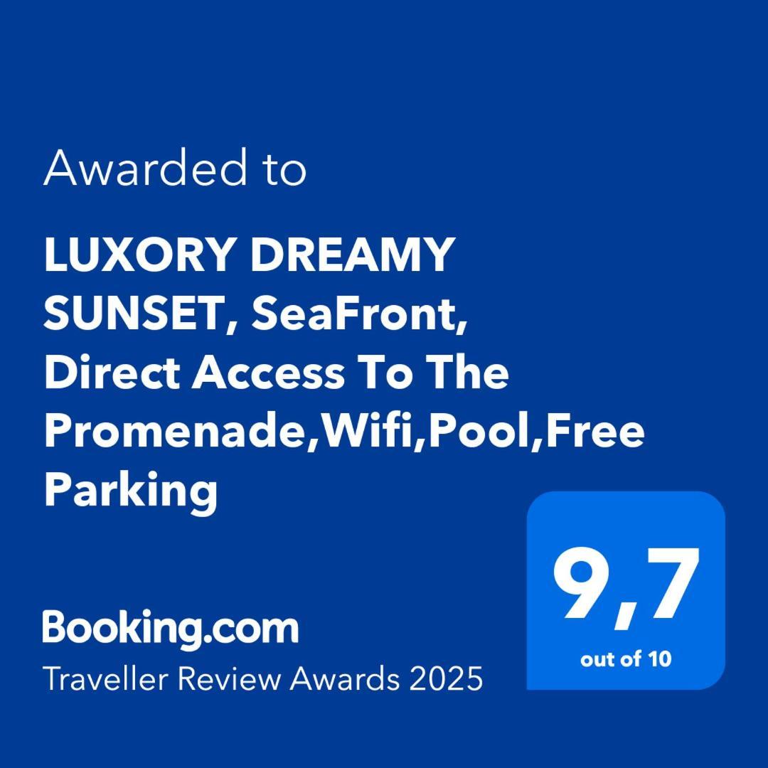 Апартаменты Luxory Dreamy Sunset, Seafront, Direct Access To The Promenade,Wifi,Pool,Free Parking Лос Кристианос Экстерьер фото